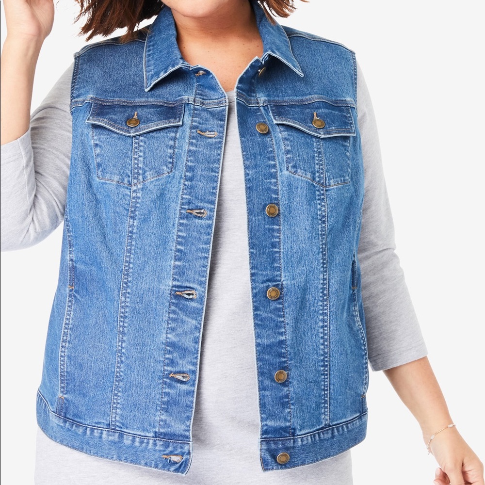 Denim vest